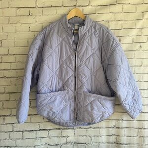 All in Motion Quilted Lavender Purple Jacket